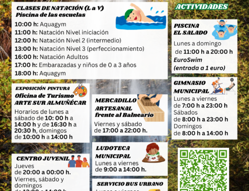 Ya disponible la programación de eventos del 1 de agosto al 1 de septiembre