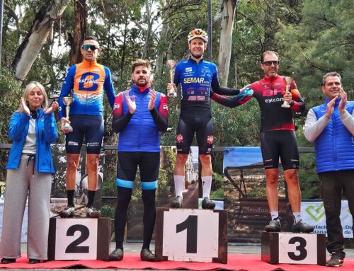 Rafa Reyes, Lorenzo López y Ariadna Barcia, los mejores ciclistas locales en el I Rally BTT Lanjarón que se lleva el campeón de Andalucía Javi Poza